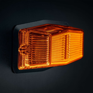 Strands IZE LED dubbelbrander oranje - AMBER dubbelbrander met flitser - ECE R148 en ECE R65 goedkeuring - voor 12 & 24 volt gebruik - EAN: 7323030206291