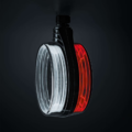 Strands FOR9T spiegellamp dual color - 12&24 volt - IP67 - ECE R10 - Smoke behuizing - EAN: 7323030206253