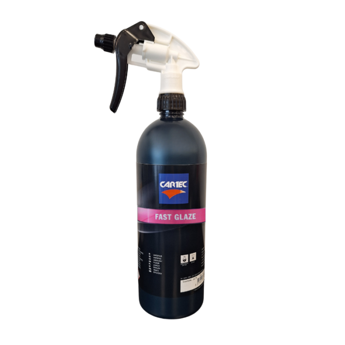 Cartec Fast Glaze 1 liter - inclusief vernevelaar - professionele detailer -langdurig resultaat - siliconenvrij - EAN: 8716255106856