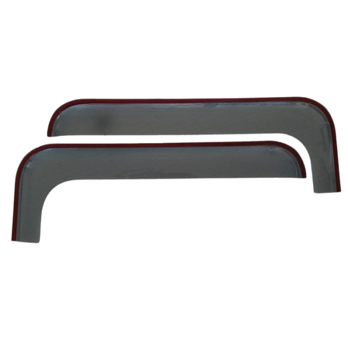 Winddeflector set Scania NG SHORT R&S - Next Gen - Vepro 8608S - 3M Mounting - smoke acrylic - Tough look - Truck styling