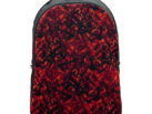 Backpack Danish Design - RED - old-school look - backpack with genuine Danish Plush - adjustable - especially for Danish Plush enthusiasts - Nedking