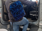 Rucksack Dänisch Design - BLAU - Oldskool-Look - Rucksack mit echtem dänischem Plüsch - verstellbar - speziell für Liebhaber von dänischem Plüsch - Nedking