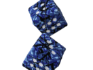 Würfel Dänisch Design - BLAU - Oldschool-Look - Spiegelwürfel - speziell für Liebhaber von dänischem Plüsch - Nedking