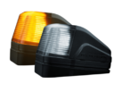 Strands IZE LED Roof Light Duo - roof light with ECE R148 certification - orange and white position light - IP69K - 19 patterns - for truck, car and more - dual color - EAN: 7323030207168