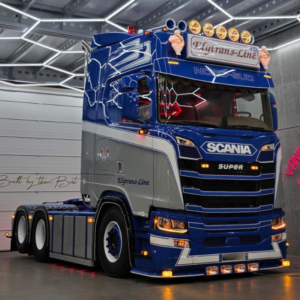 TN-525340 gemonteerd op een Scania