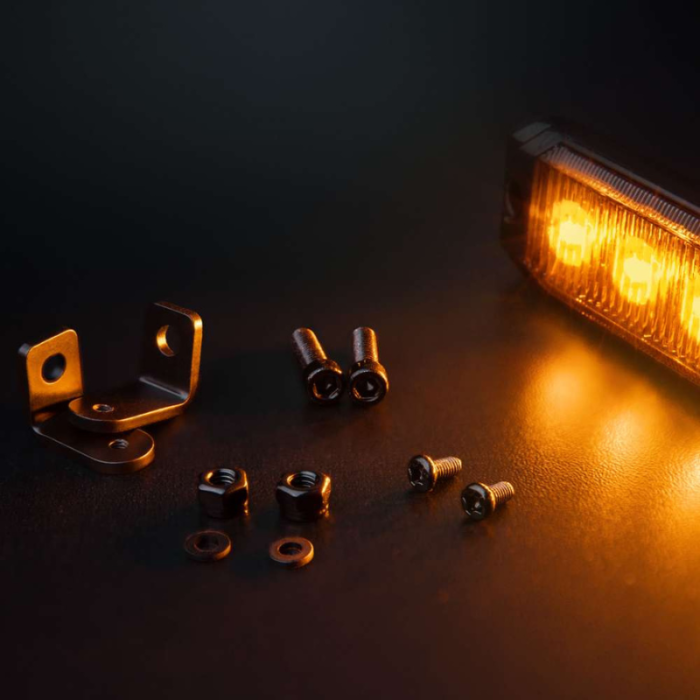 SM6 markeringslamp - oranje uitvoering - EAN: 7323030193157