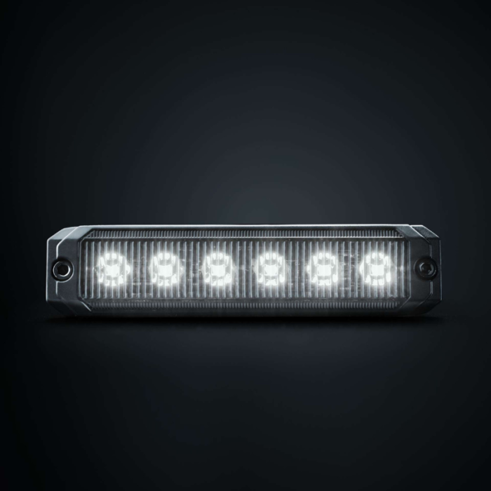 Strands Dark Knight SM6 positielicht WIT - LED markeringslamp met ECE R148 keurmerk - P69K waterproof - SMOKE lens - voor auto, vrachtwagen, camper en meer