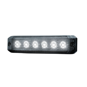 Strands Dark Knight SM6 Positionsleuchte WEISS - LED-Markierungsleuchte mit ECE R148 Prüfzeichen - IP69K wasserdicht - SMOKE-Linse - für Auto, LKW, Wohnmobil und mehr