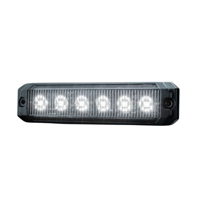 Strands Dark Knight SM6 positielicht WIT - LED markeringslamp met ECE R148 keurmerk - P69K waterproof - SMOKE lens - voor auto, vrachtwagen, camper en meer