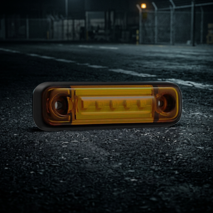 SIM 3302 marker light smoke orange