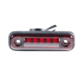 SIM 3302 marker light smoke red - LED marker light with E9 mark - with 50cm connection cable - SMOKE lens - 5 LED - truck, trailer and more