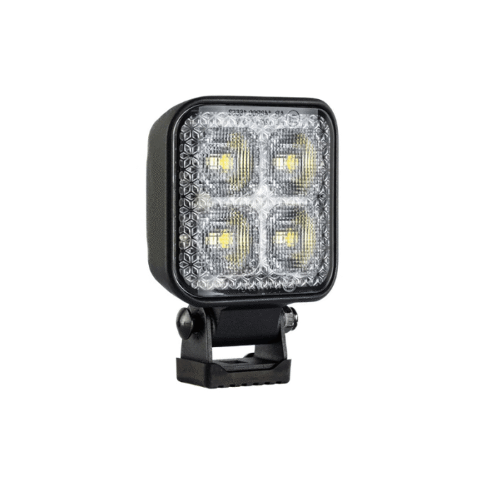Tralert APEX work light 18W square - 12 LED's - 2929 Lumen - IP69K - ECE R10 - ECE R148 - EAN: 8720364583095