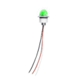 Nedking mini melon light groen - 350219 - helder glas - diameter 38 mm - 12 & 24 volt - IP67