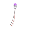 Nedking mini melon light paars - 350219 - helder glas - diameter 38 mm - 12 & 24 volt - IP67