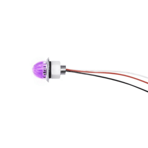 Nedking mini melon light paars - 350219 - helder glas - diameter 38 mm - 12 & 24 volt - IP67