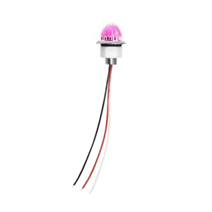 Nedking mini melon light roze - 350219 - helder glas - diameter 38 mm - 12 & 24 volt - IP67