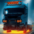 Strands Unity interior light 50cm AMBER - 48 LED punten - 950 lumen - aluminium behuizing -Strands Underglow AMBER - voor auto, vrachtwagen en meer - EAN: 7323030191603 - 809270
