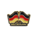 PIN - Deutschland Flag - luxe pin - gouden details - 704991 - EAN: 8721129704991