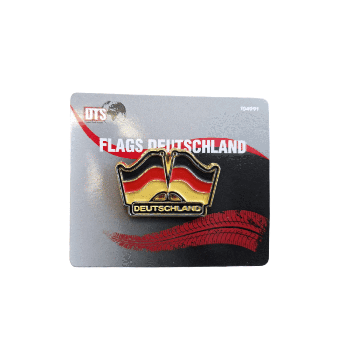 PIN - Deutschland Flag - luxe pin - gouden details - 704991 - EAN: 8721129704991