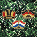 Nedking Flags pins