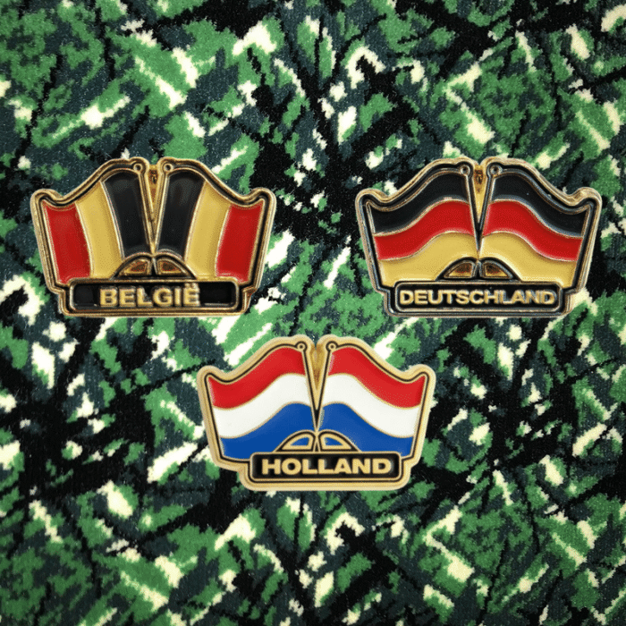 Nedking Flags pins
