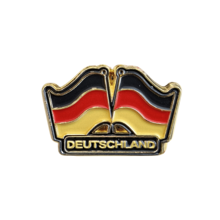 PIN - Deutschland Flag - luxe pin - gouden details - 704991 - EAN: 8721129704991