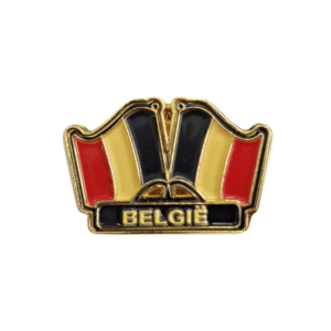 PIN - België Flag - luxe pin - gouden details - 705035 - EAN: 8721129705035